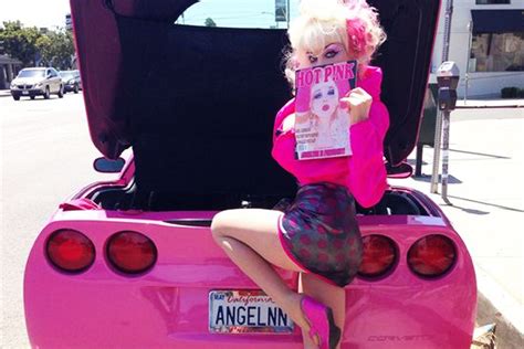 Original influencer Angelyne selling one of her iconic pink Corvettes: report